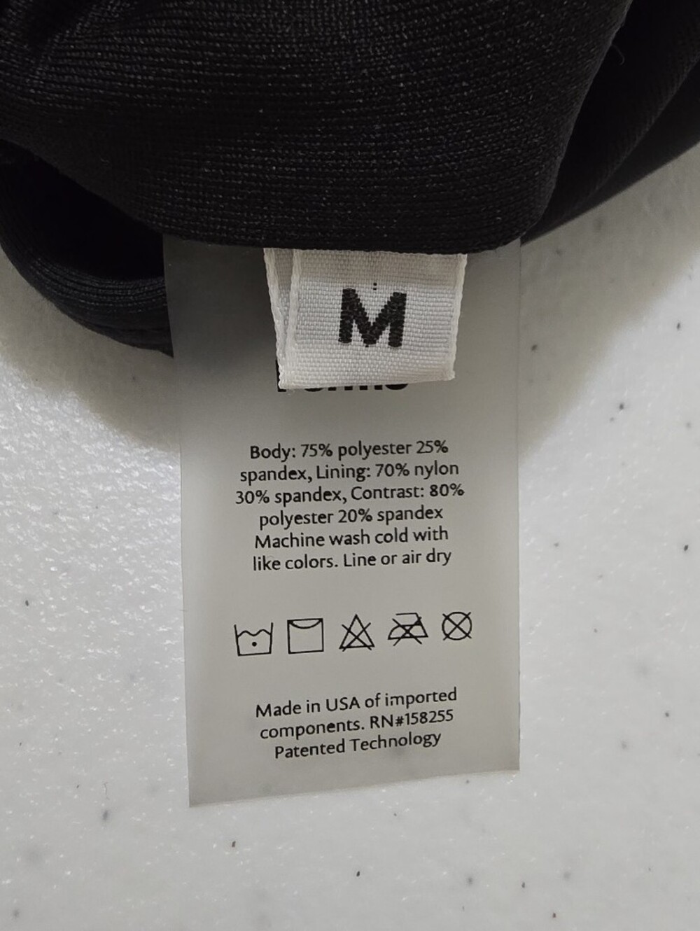 Forme Power Bra Posture & Back Support Black Women's Medium Sporty NWOT - Picture 8 of 9